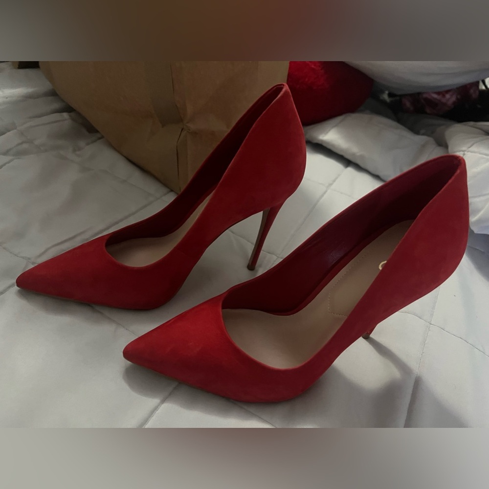 Aldo red heels